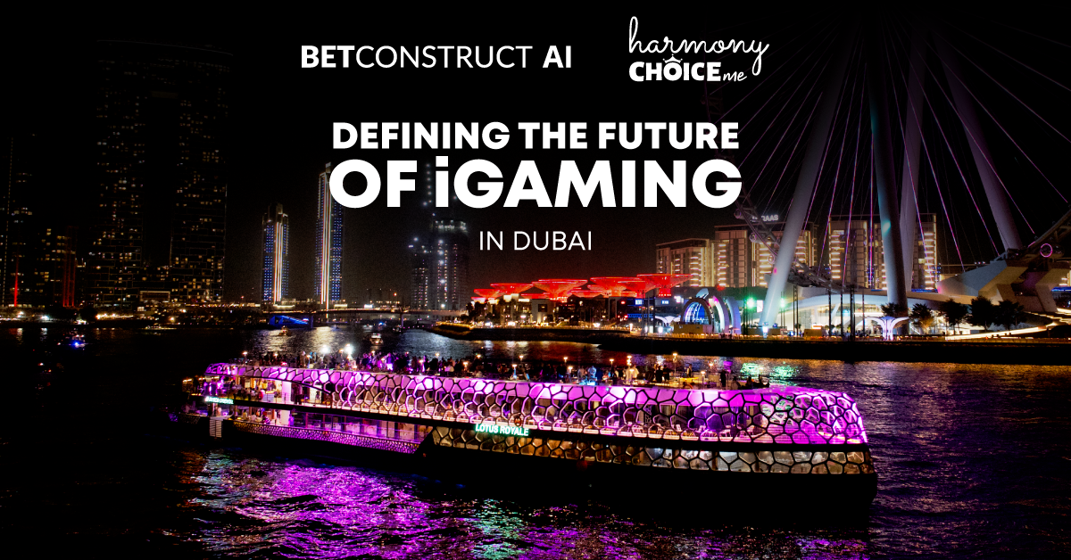 BetConstruct AI устанавливает стратегическое видение для Ближнего Востока на мероприятии Harmony ChoiceMe в Дубае