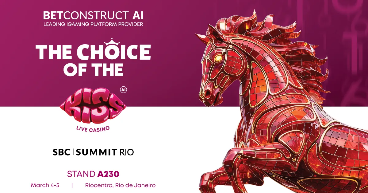 BetConstruct AI переопределит ландшафт бразильского iGaming на SBC Summit Rio 2026